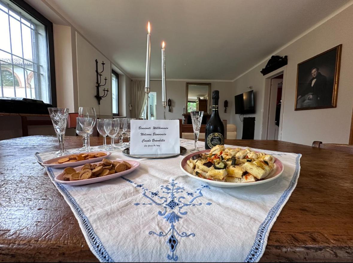 Affascinante Casale Brambilla Vicino Pavia San Zenone al Po Exterior foto